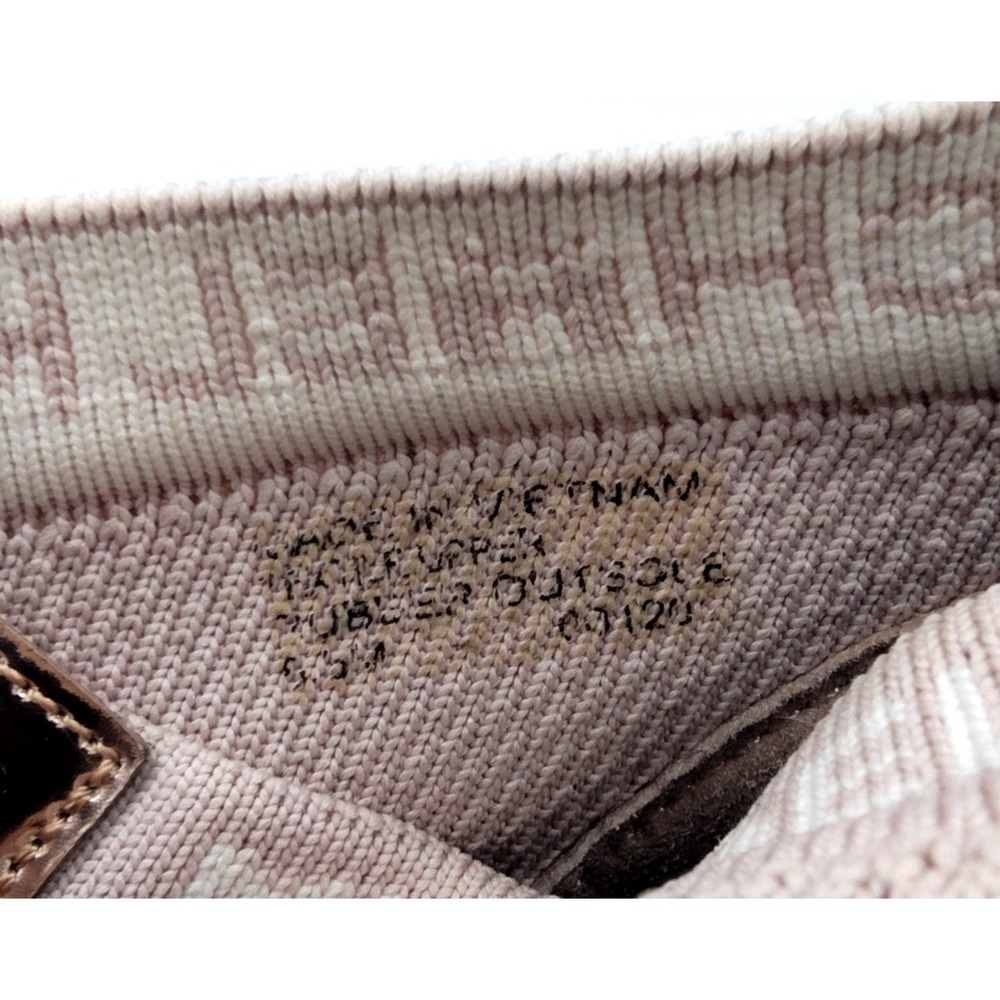 Michael Kors Markie Bootie Pink Sneakers Rose Gold Shoes Size 9.5 Stretch Knit - Picture 16 of 16